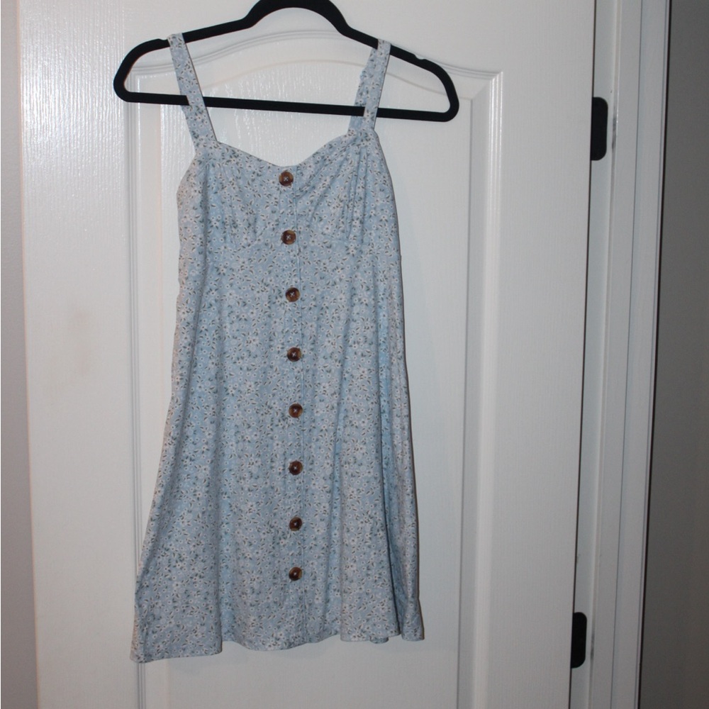 Floral Button-Down Dress